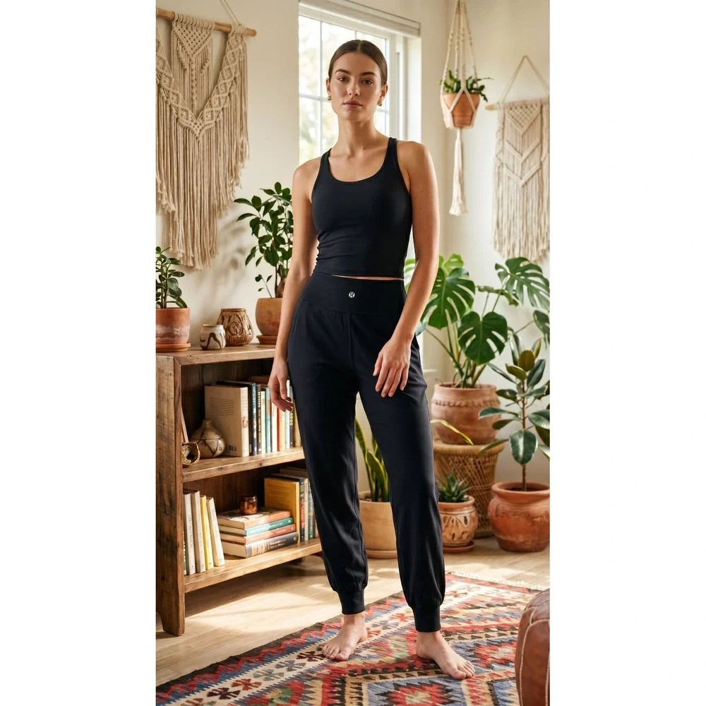 Lululemon Athletica Align Jogger Pants Size 4 Navy